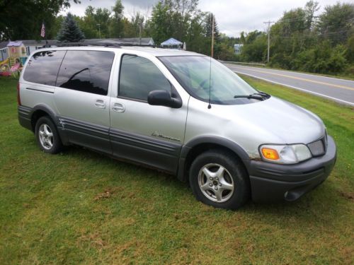 2002 pontiac montana extended mini passenger van 4-door 3.4l - $$$ reduced !