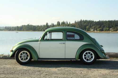 1966 volkswagen beetle fully restored &#039;60 on &#039;66 pan