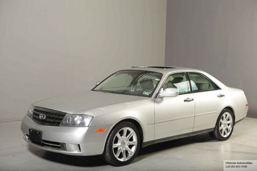 2003 infiniti m45 sunroof leather wood 69k low miles wood alloys heat/cool seats