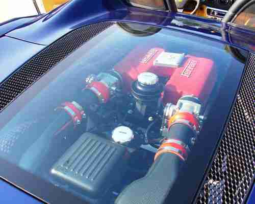 2004 FERRARI 360 SPIDER Blue F1 Tan Loaded Low Miles, US $105,999.00, image 6