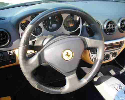 2004 FERRARI 360 SPIDER Blue F1 Tan Loaded Low Miles, US $105,999.00, image 15