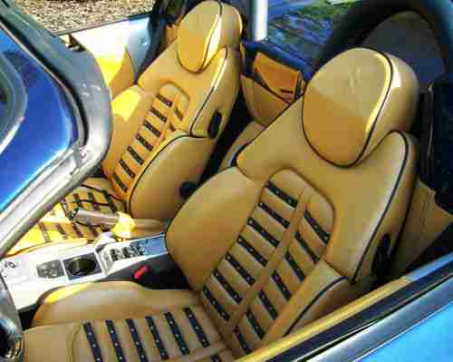 2004 FERRARI 360 SPIDER Blue F1 Tan Loaded Low Miles, US $105,999.00, image 17