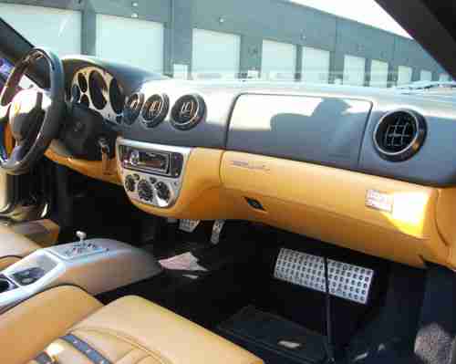 2004 FERRARI 360 SPIDER Blue F1 Tan Loaded Low Miles, US $105,999.00, image 18