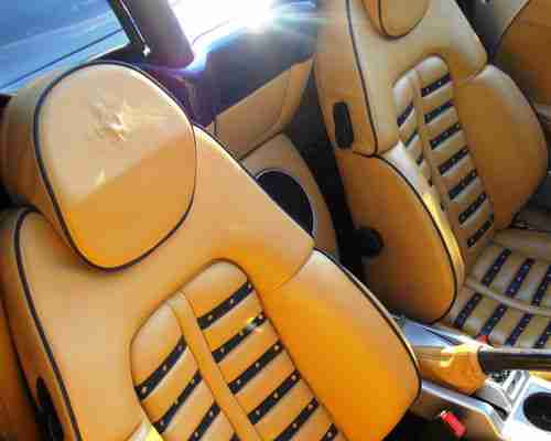 2004 FERRARI 360 SPIDER Blue F1 Tan Loaded Low Miles, US $105,999.00, image 20