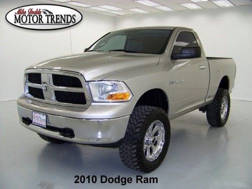 4x4 slt hemi 5.7 3 suspension lift xd chrome wheels tow pkg 2010 dodge ram 32k