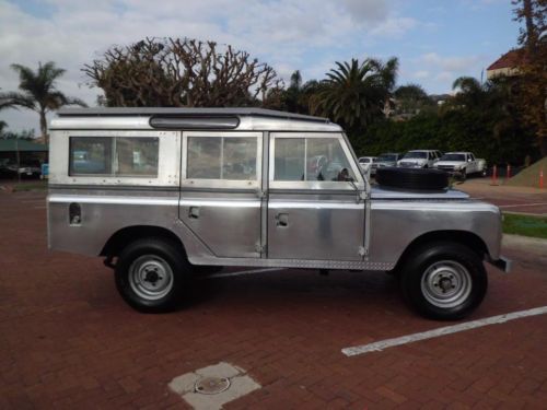 1974 landrover defender / polished / custom leather !!!