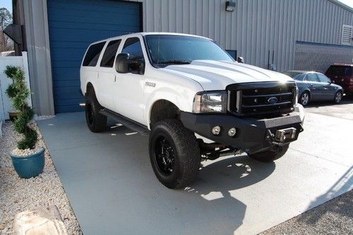 2001 custom ford excursion 7.3l turbo diesel 4x4 4wd lifted with upgrades 01