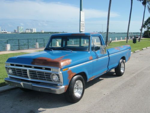 1973 ford f-100 pickup pick up truck custom