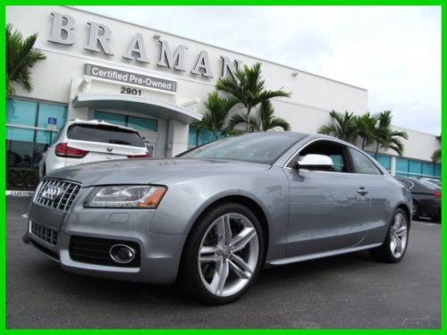 11 quartz gray 4.2l v8 6-speed manual quattro awd coupe *carbon atlas int trim