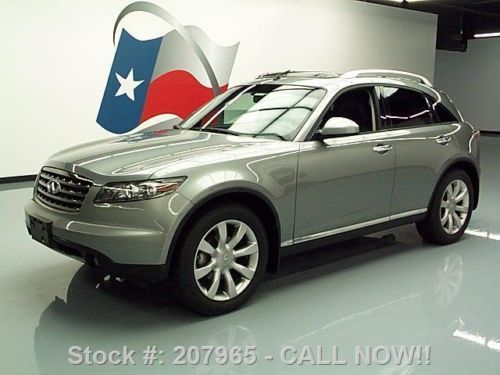 2007 infiniti fx35 sport awd htd leather sunroof 64k mi texas direct auto