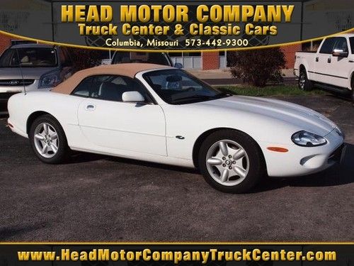 1999 jaguar xk8 convertible automatic low miles tudor white