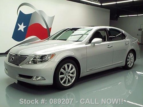 2009 lexus ls460 comfort sunroof nav rear cam 25k miles texas direct auto