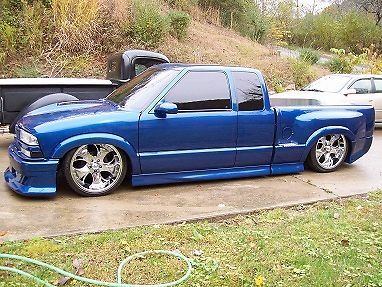 99 chev s-10 show truck ghost flames air bagged, US $19,500.00, image 2