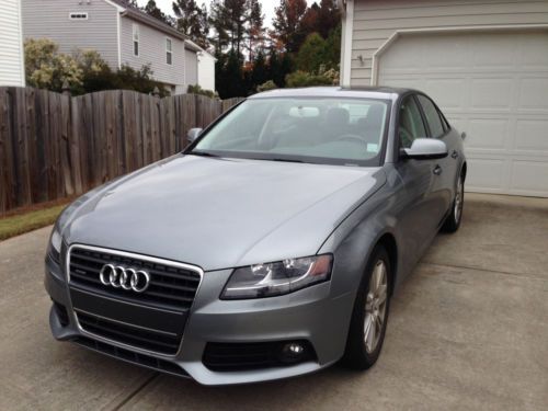 Manual 2011 audi a4 quattro base sedan 4-door 2.0l