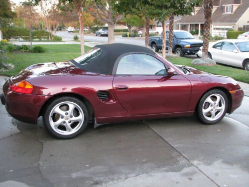 2000 porsche boxster roadster convertible 2-door 2.7l