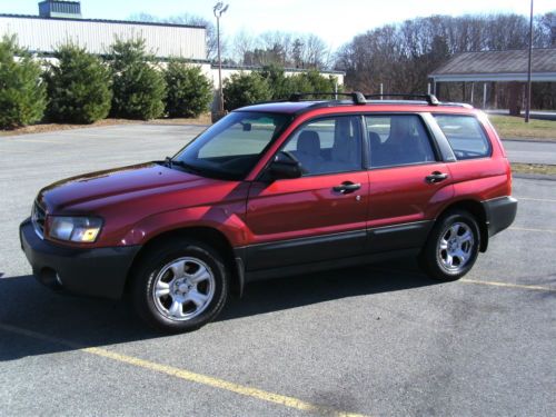 2004 subaru forester 2.5x awd wagon auto great shape no reserve 5 day auction!!!