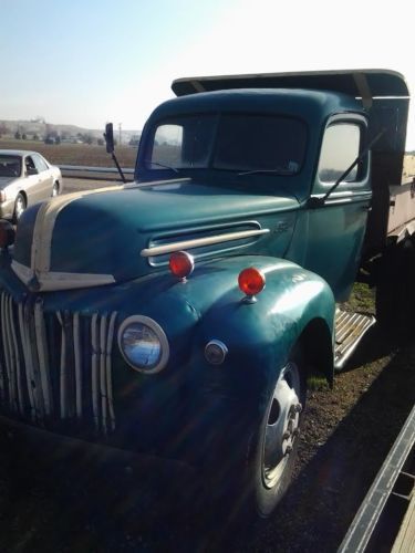 1947 ford dump truck 1 and 1.5 ton