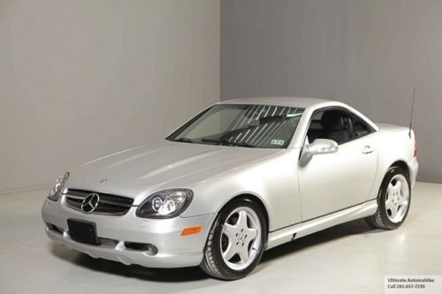 2001 mercedes benz slk320 convertible 61k miles 6speed leather heatseats xenons