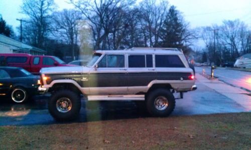 1985 amc jeep grand wagoneer suv lifted full size jeep fsj