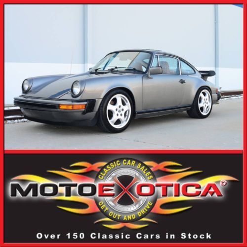 1979 porsche 911sc-turbo wing &#034;whale tail&#034;-seal gray-five-spoke alloy wheels