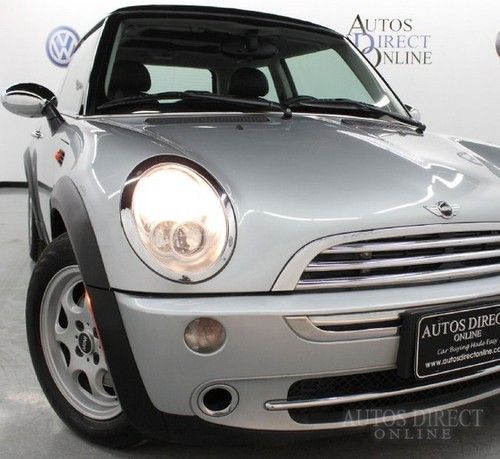 We finance 2005 mini cooper auto 84k 1owner clean carfax warranty htdsts pano cd