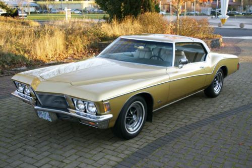 1971 buick riviera base hardtop 2-door 455 v8