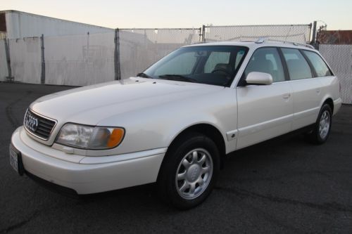 1996 audi a6 wagon quattro automatic 6 cylinder no reserve