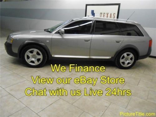 02 audi allroad wagon awd quattro leveling system heated seats finance texas