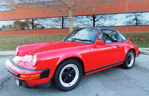 1982 Porsche 911 SC Targa 2-Door 3.0L, image 6