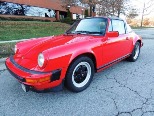 1982 Porsche 911 SC Targa 2-Door 3.0L, image 12