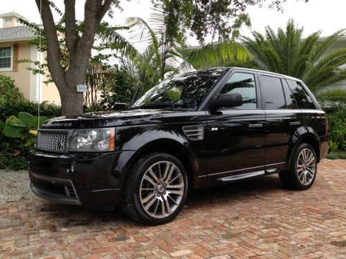 2009 land rover range rover sport supercharged sport rare hstpkg (autobiography)