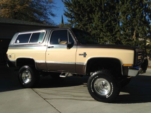 1986 chevy k5 blazer original paint rust free