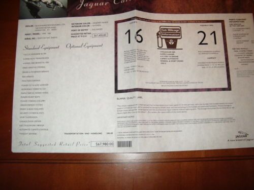 1998 XJR Jaguar, image 7