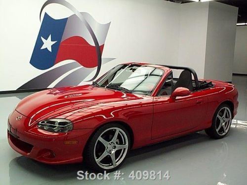 2004 mazda mazdaspeed miata convertible 6-spd turbo 29k texas direct auto