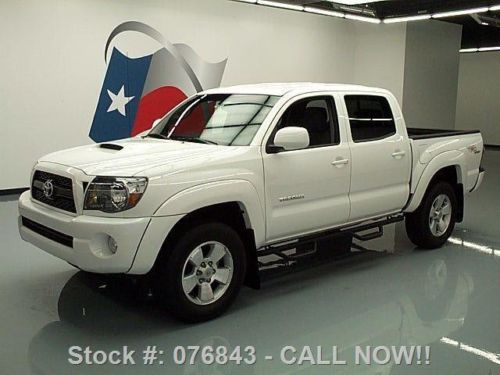 2011 toyota tacoma dbl cab 4x4 trd sport rear cam 42k!! texas direct auto