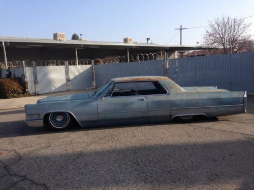 1966 65 cadillac ratrod bagged airide patina custom