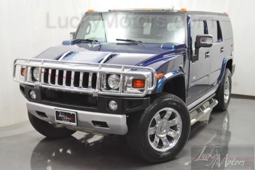 2008 hummer h2 limited ed suv, 1-owner, rear dvd, navi, bckp cam,tow pkg,3rd row