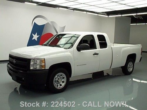 2010 chevy silverado ext cab long bed auto 6-pass 75k texas direct auto