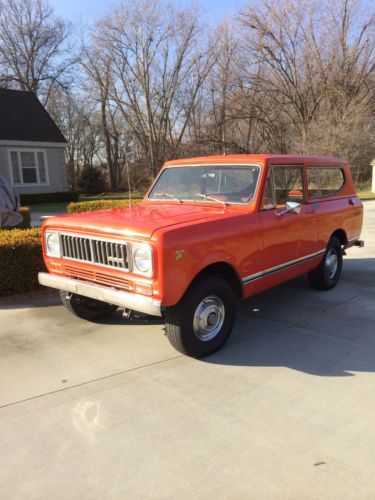 1974 Scout II Survivor must see, US $9,500.00, image 4