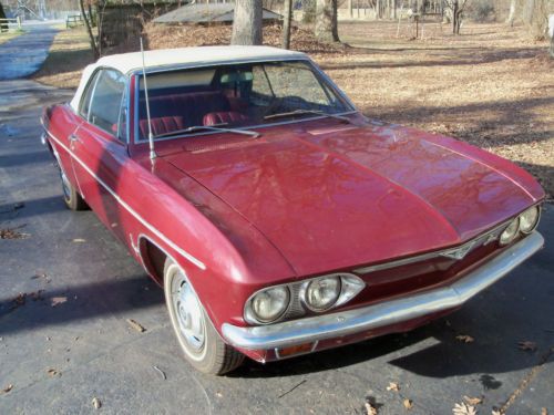 1966 chevrolet corvair convertible 2.7l automatic