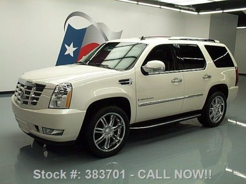 2007 cadillac escalade 7-pass sunroof nav dvd 76k miles texas direct auto