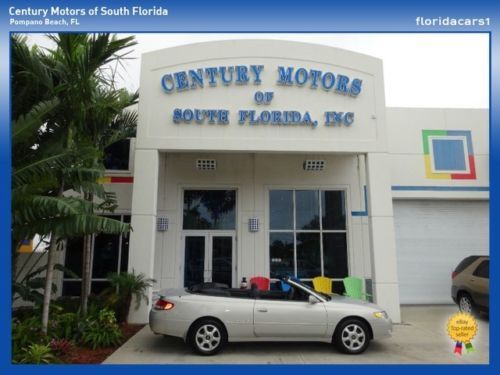 2001 toyota camry solara sle 3.0l v6 auto 1 owner low mileage leather