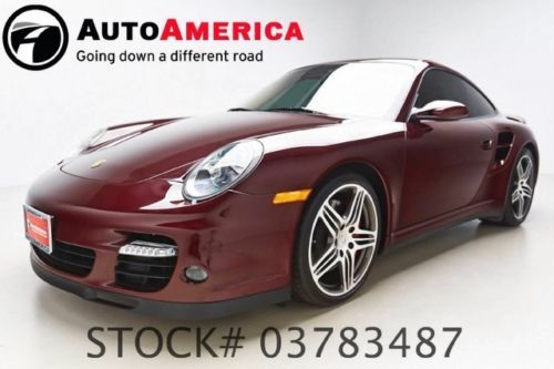 15k low miles 2007 porsche 911 turbo awd nav leather  rare color tiptronic