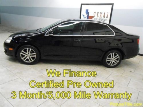 06 jetta tdi diesel sunroof leather heated seats warranty we finance texas