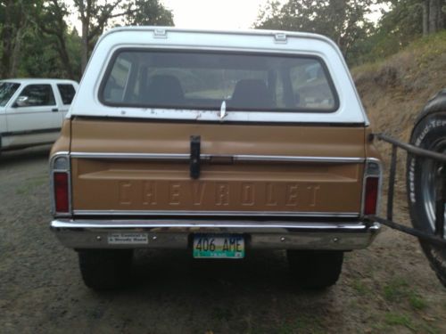 1972 Chevrolet Blazer Base Sport Utility 2-Door 5.7L, image 4