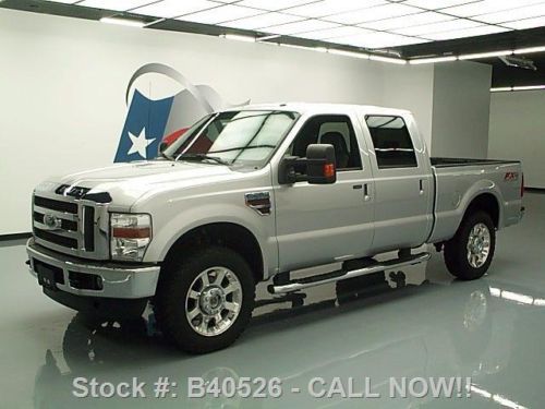 2010 ford f250 lariat crew fx4 4x4 diesel htd seats 49k texas direct auto