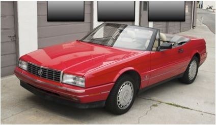 1990 cadillac allante value leader convertible 2-door 4.5l great condition!