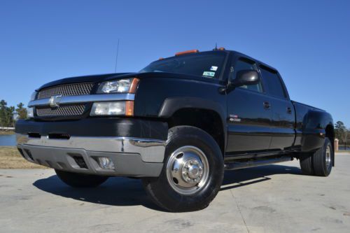 2003 chevrolet silverado 3500 hd crew cab lt diesel 4x4