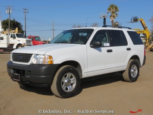 Ford explorer 4-door suv 4x4 automatic 4-spd w/ overdrive a/c 4.0l v6