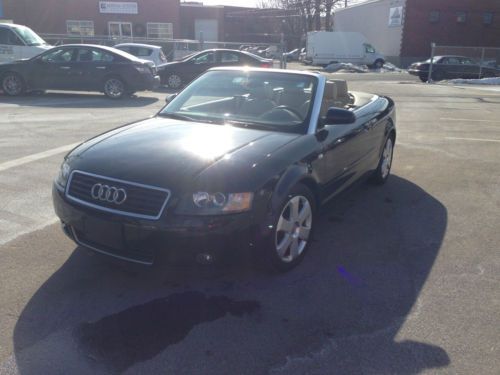 2006 audi a4 cabriolet convertible 2-door 1.8l great on fuel ***no reserve***